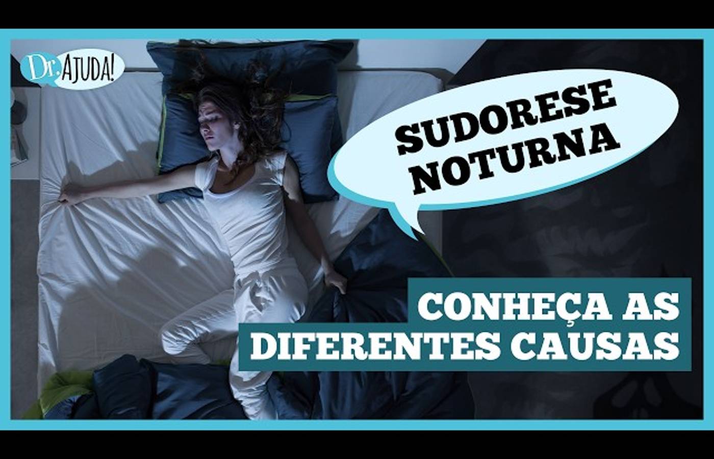 Sudorese noturna? Pode ser sinal de alerta!